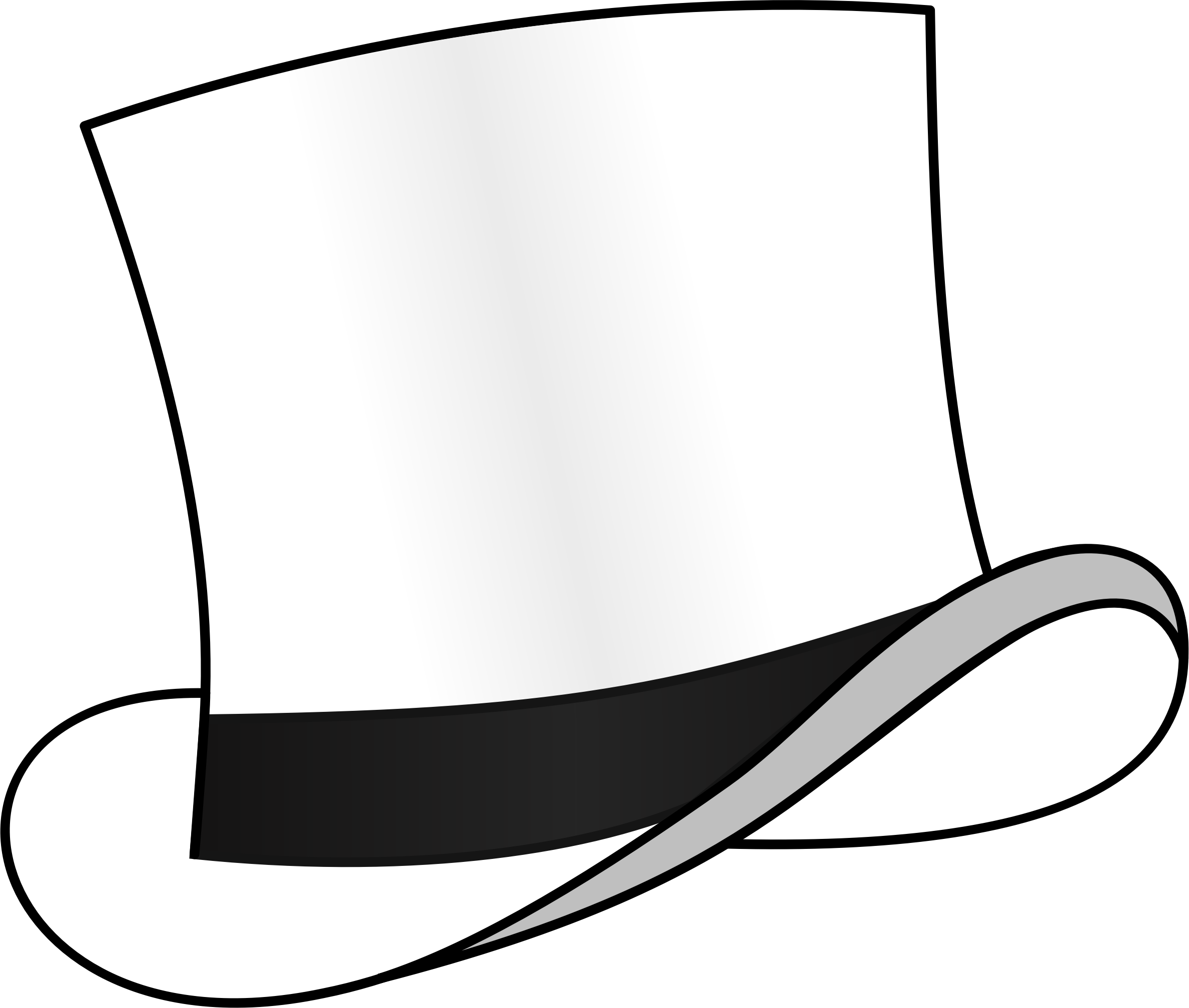 Big Image - Top Hat Black And White (2377x2015)