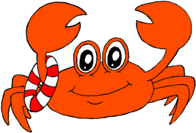 Babyschwimmen - Krabbe Clipart (400x400)