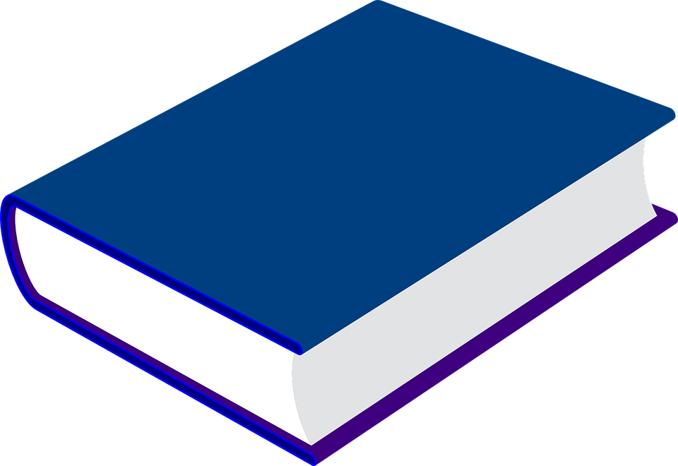 Co-op - Clipart - Blue Closed Book (960x660)