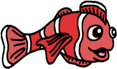 Montags - Orange Clownfish (400x400)