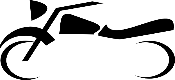 Motorcycle Clipart (600x276)
