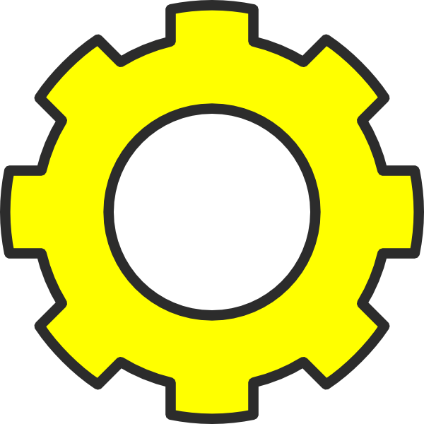 Clipart Cogs (600x600)
