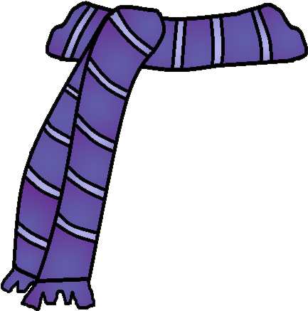 Snowman Scarf Clipart 5 Snowman Purple Scarf - Scarf Clipart (449x449)