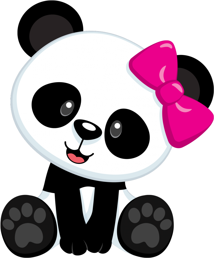 Resultado De Imagen Para Oso Kawaii Png - Cute Panda Clipart (850x1024)