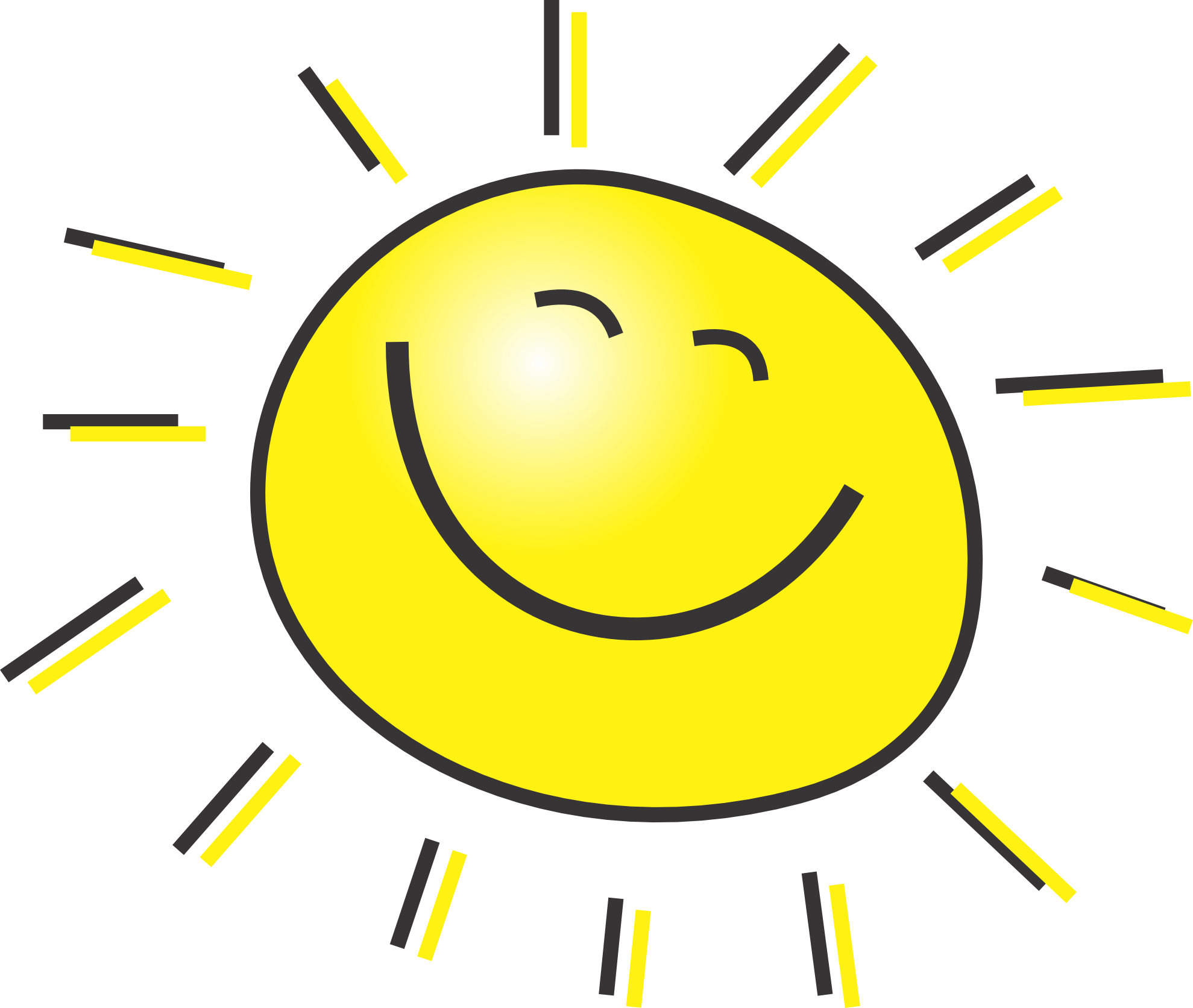 Cartoon Sun Clip Art At Clker Com Vector Clip Art Online - Sun Drawing Kids (1979x1672)
