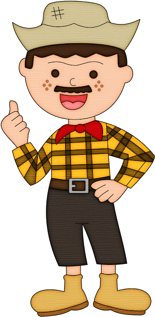 Festa Junina - Menino Caipira Png (323x640)