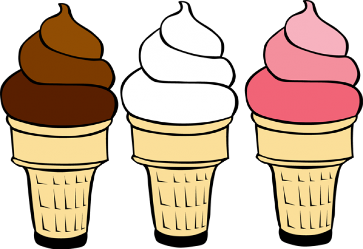Permalink To Ice Cream Cone Clip Art Eyes Clipart - Clip Art Ice Cream (728x499)