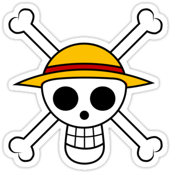 One Piece Flag By Serdar G - Straw Hat Jolly Roger (375x360)