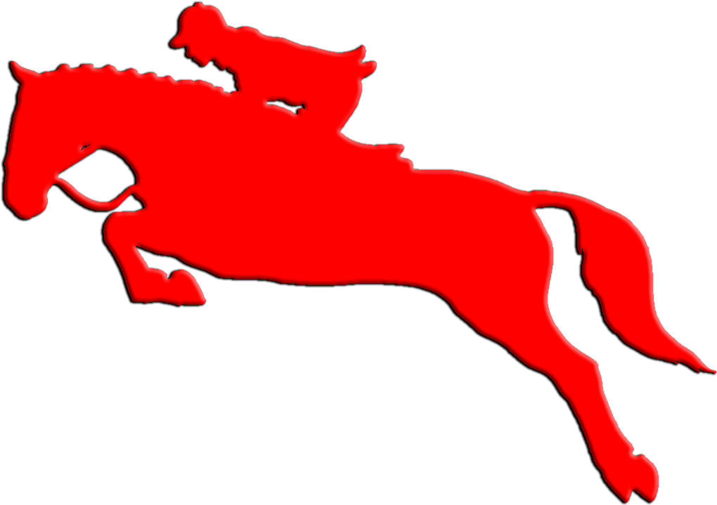 February - Horse Jumping Silhouette (1063x784)