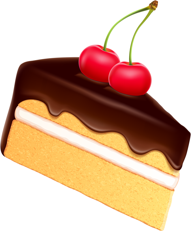 Cake Slice - Slice Of Cake Clip Art (702x800)
