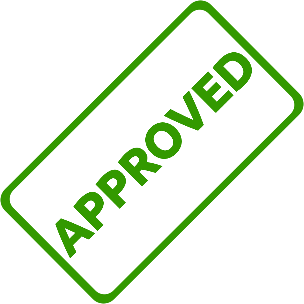 Approval Logo - Approved Clipart (2403x2400)