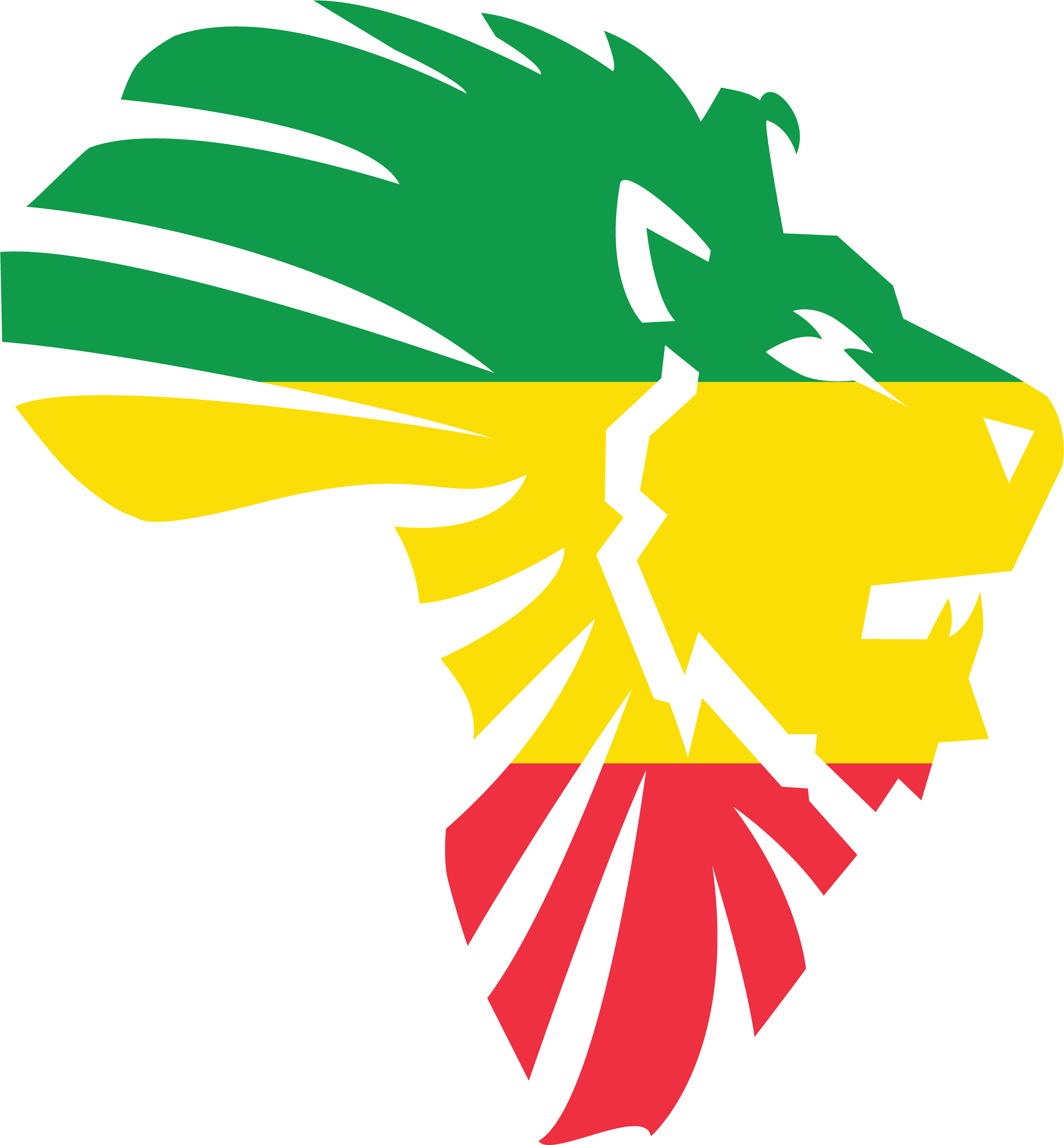 Lion Of Africa - Reggae Africa Logo (4500x5400)
