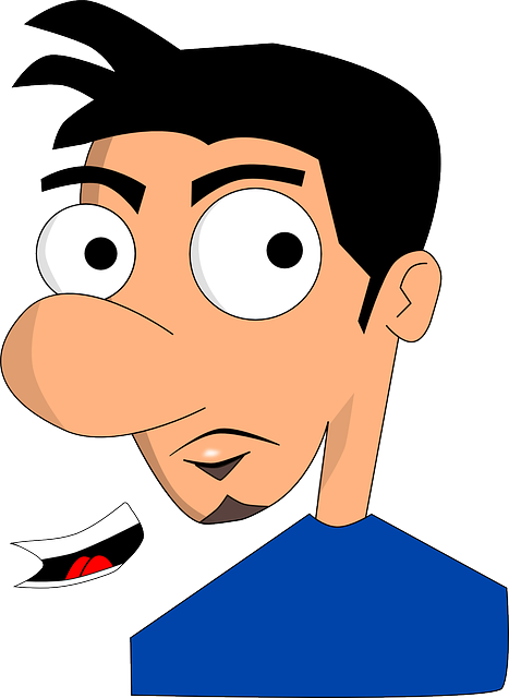 Avatar Man, Person, Boy, Cartoon, Mouth, Male, Figure, - Pessoa Animação (467x640)