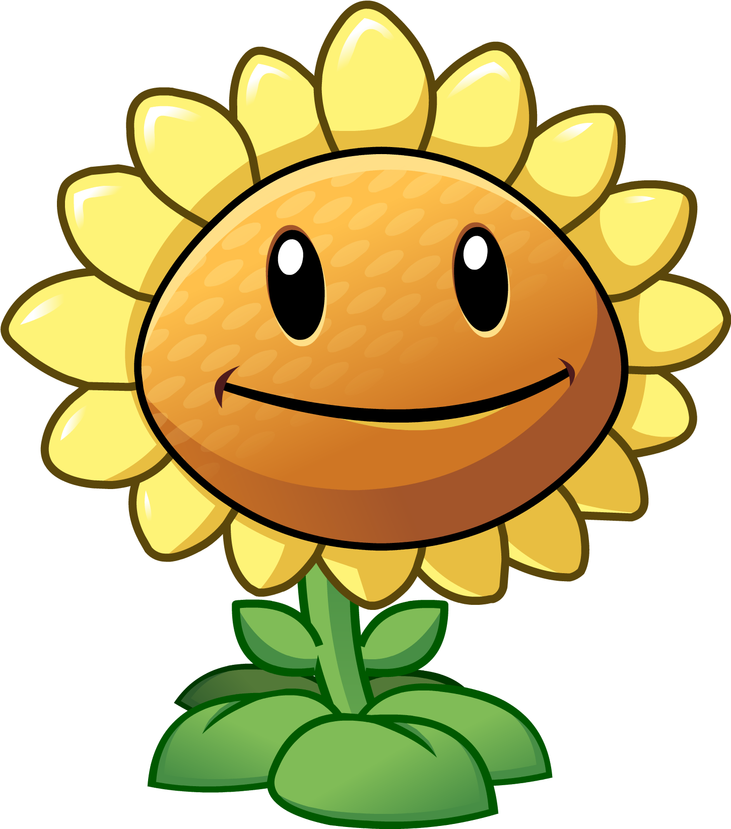 Plants Vs Zombies - Plants Vs Zombies Plants (1460x1655)