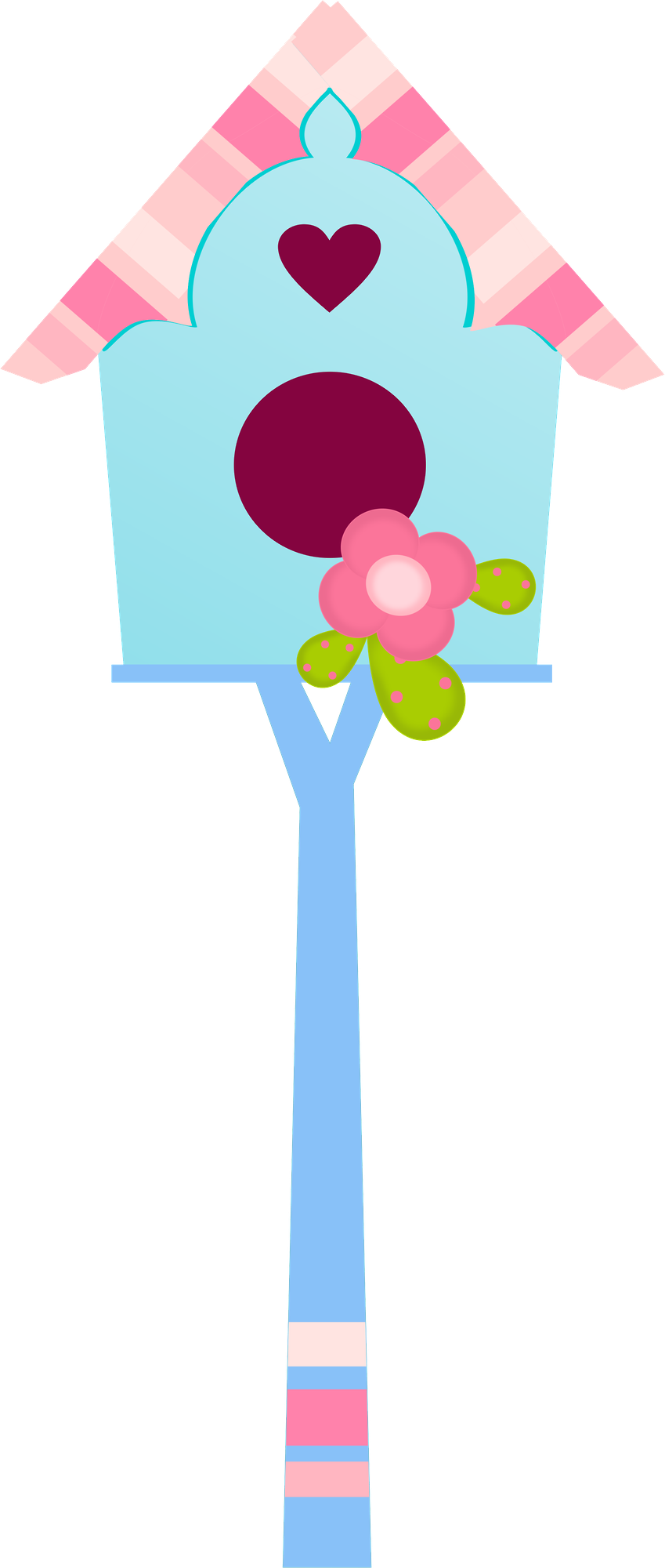 Avila Clipart - Casinha De Passarinho Desenho (849x2000)