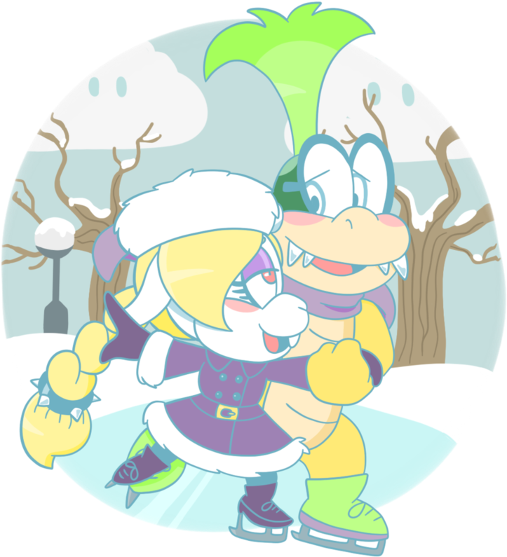 Ice Skate Date By Creamchao427 - Iggy X Hariet (806x990)