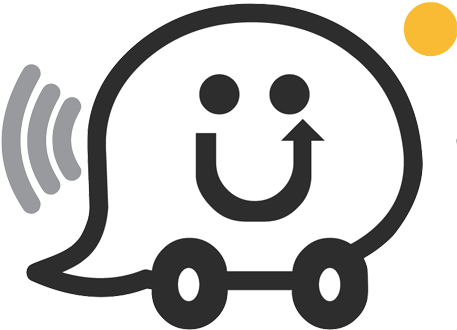 Share - Waze Logo Icon Png (500x432)
