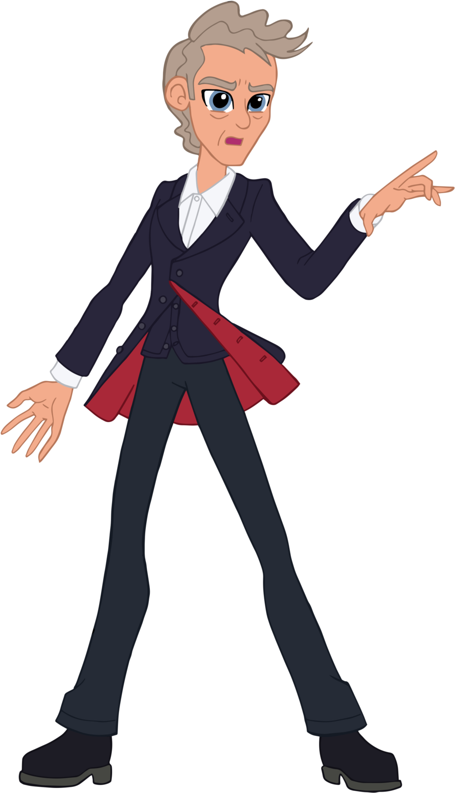 Equestria Girls Doctor Who - Cartoon (1024x1685)