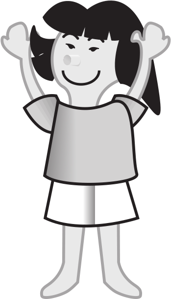 Asian Girl Clip Art Vector (958x2013)