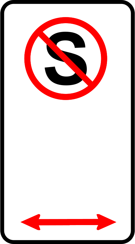 Get Notified Of Exclusive Freebies - No Stopping Or Standing Signs (443x800)