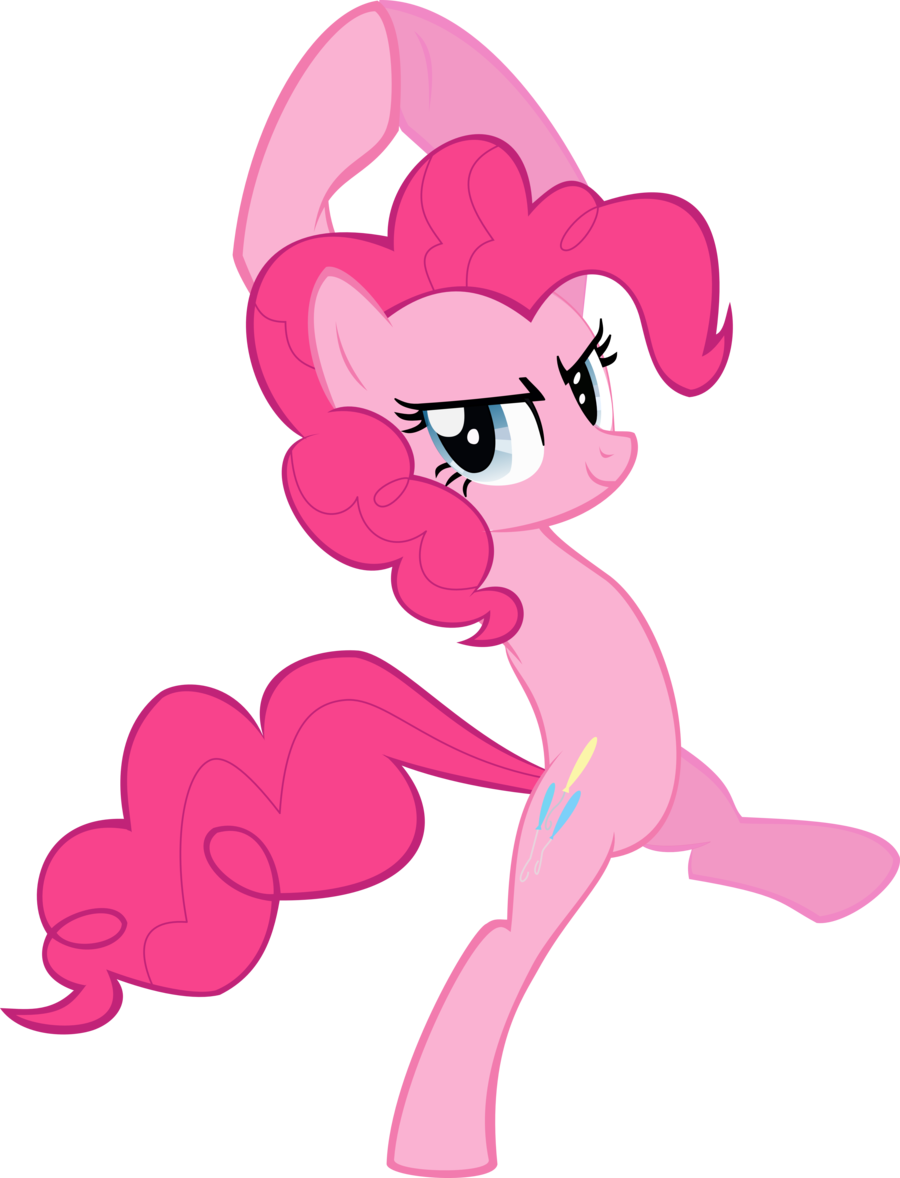 Pinkie Pie Ice Skating Vector By Decompressor - Wwe My Little Pony (900x1178)
