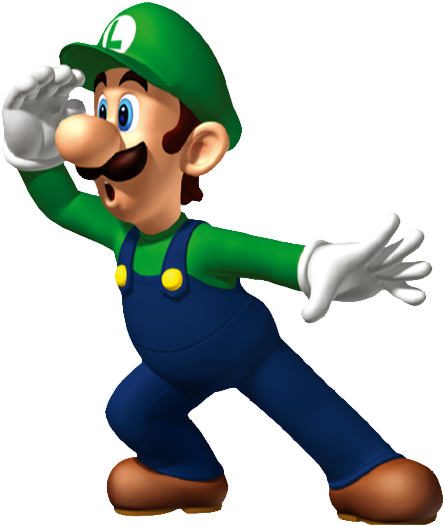 Luigi Clip Art - Cartoon Characters That Start With L (474x543)