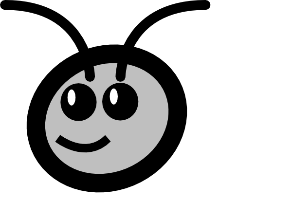 Cute Cartoon Ant Head Clip Art At Clker Com Vector - Ant Face Clipart (600x452)