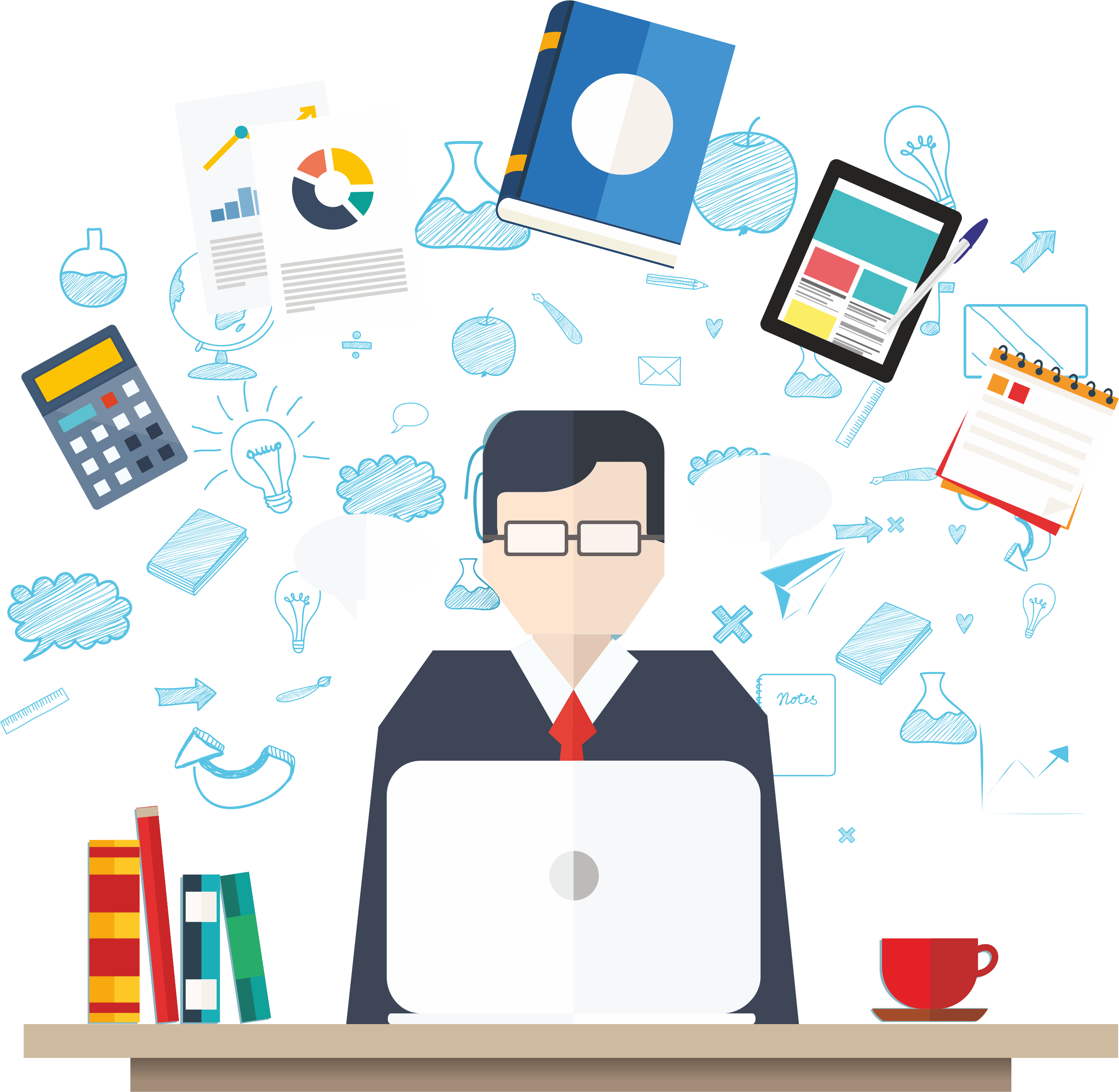 Social Media In The Workplace (2620x2557)