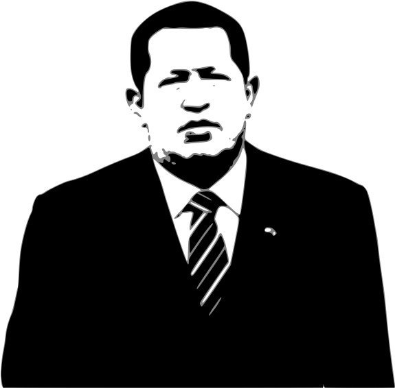 Hugo Chavez Vector Png Image - Chavez Vector (600x591)