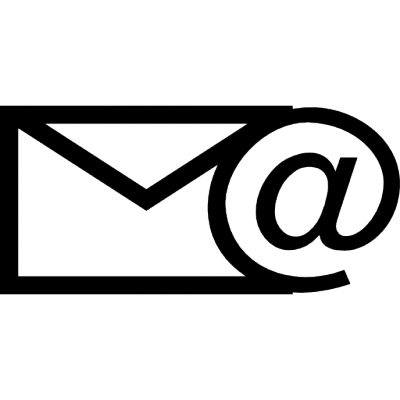Icon Letter Mail 17 129135932 626×448 Pixels - Email Icon Black And White Simple (400x400)
