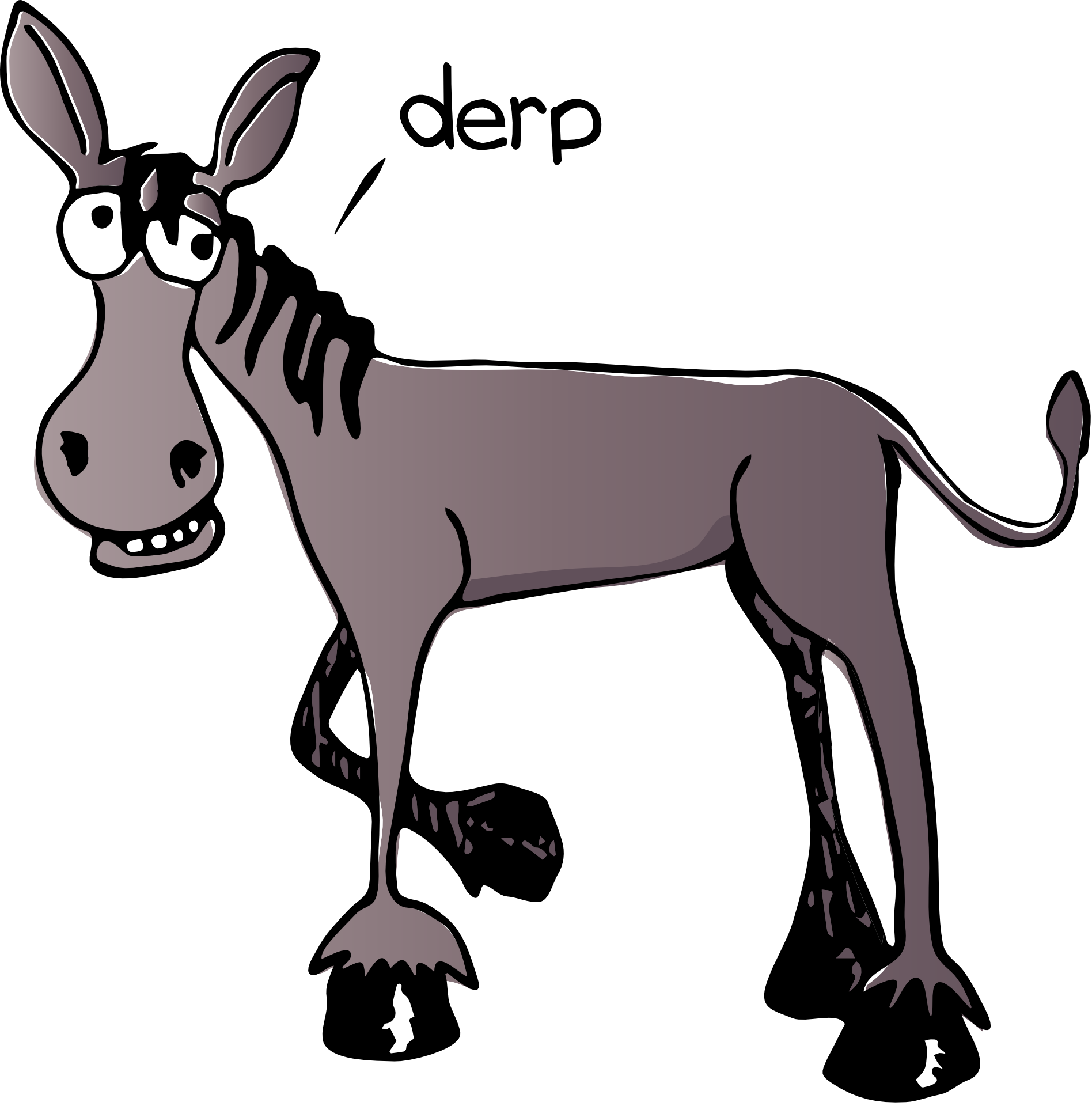 Derp The Donkey (1896x1920)