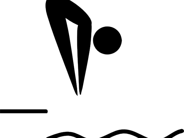 Springboard Diving Cliparts - Springboard Diving Cliparts (640x480)