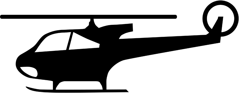 Helicopter3 - Helicopter Icon (840x326)