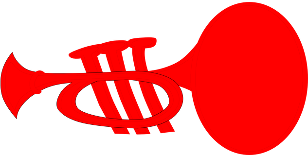 Trompete, Rot, Musikinstrument - Trompete, Rot, Musikinstrument (632x340)