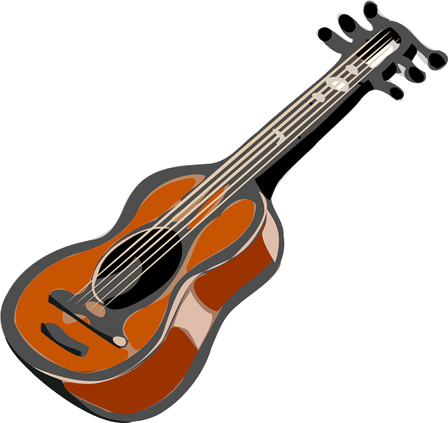 Free To Use Public Domain Acoustic Guitar Clip Art - Music Of The Renaissance For Guitar Ensemble (762x720)
