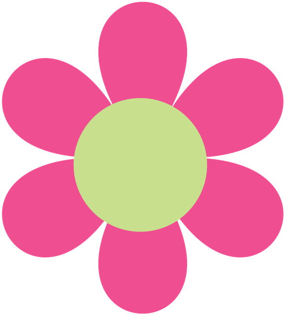 Say Hello - Flower Clipart (650x650)