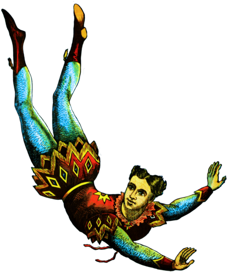 Circus Clipart Vintage - Vintage Circus Clipart Png (516x600)