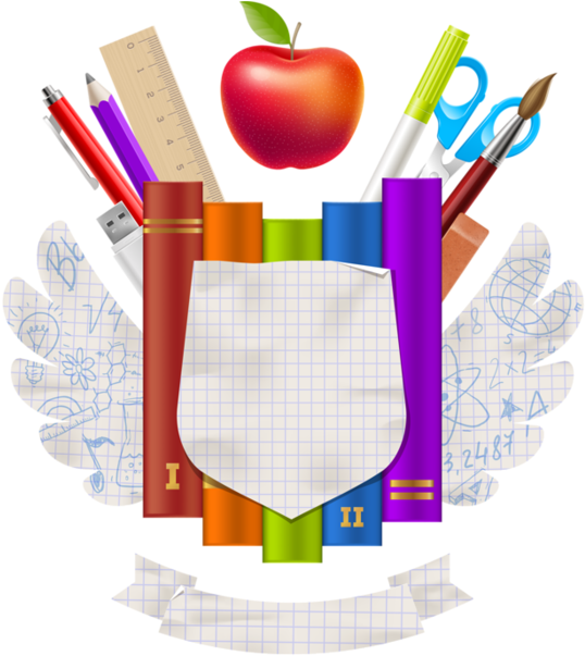 Ecole,crayons,tubes, - Modisches Willkommen Zurück Zu Schule Quadratischer (600x702)