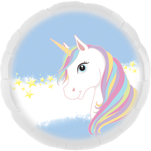 Einhorn Sterne - Unicorn (500x500)