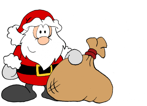 Wir Wünschen Euch Allen Einen Schönen Nikolaus-tag - Merry Christmas! Ornament (round) (500x362)