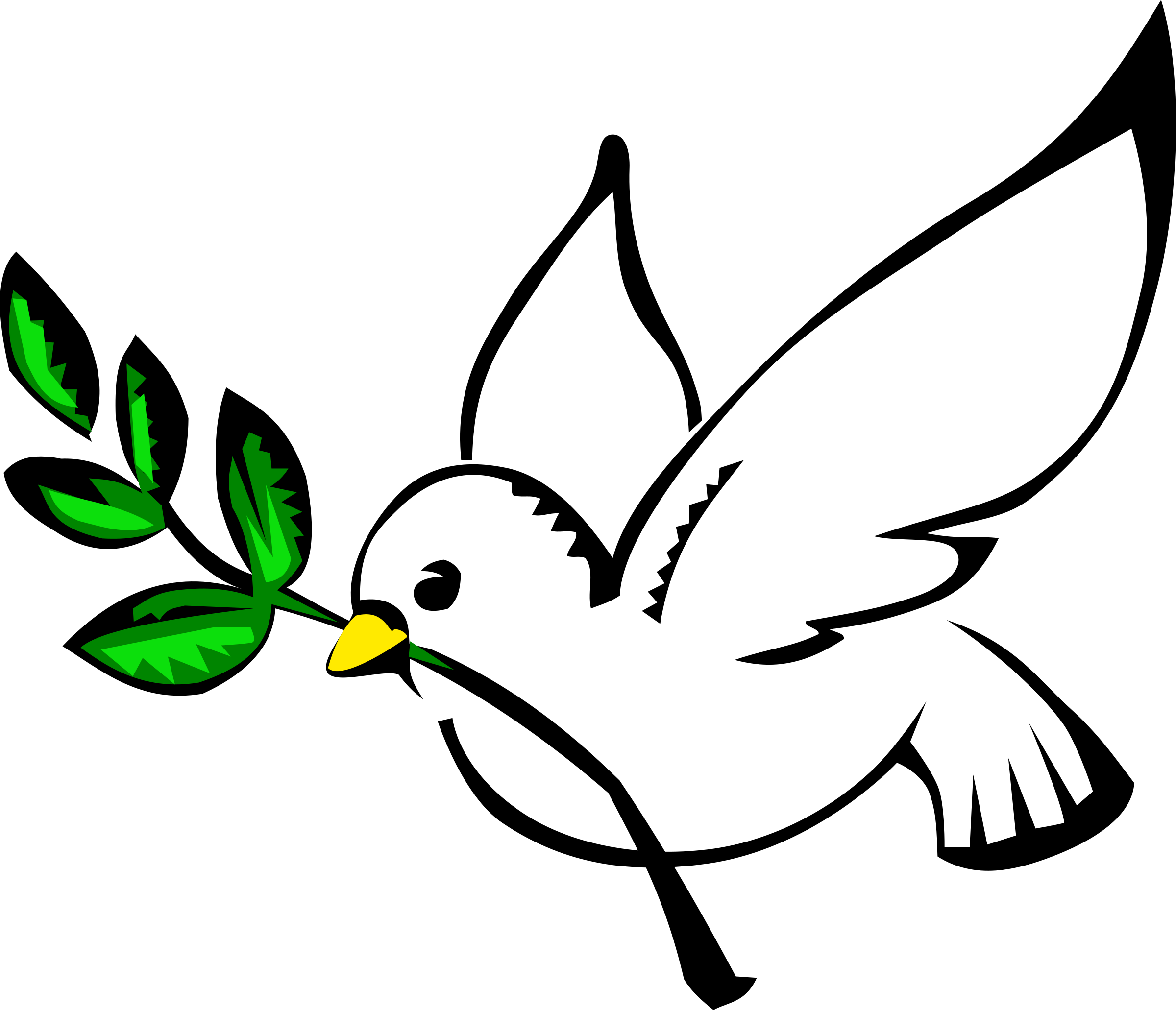 Was Ist Eigentlich Pfingsten - Peace Dove (1000x859)