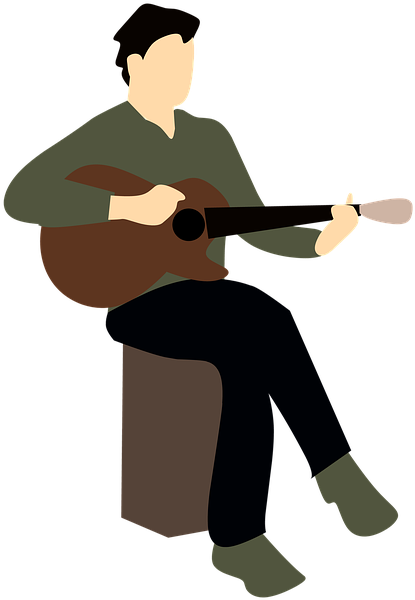 Gitarre Spielen Clipart - Music (720x720)