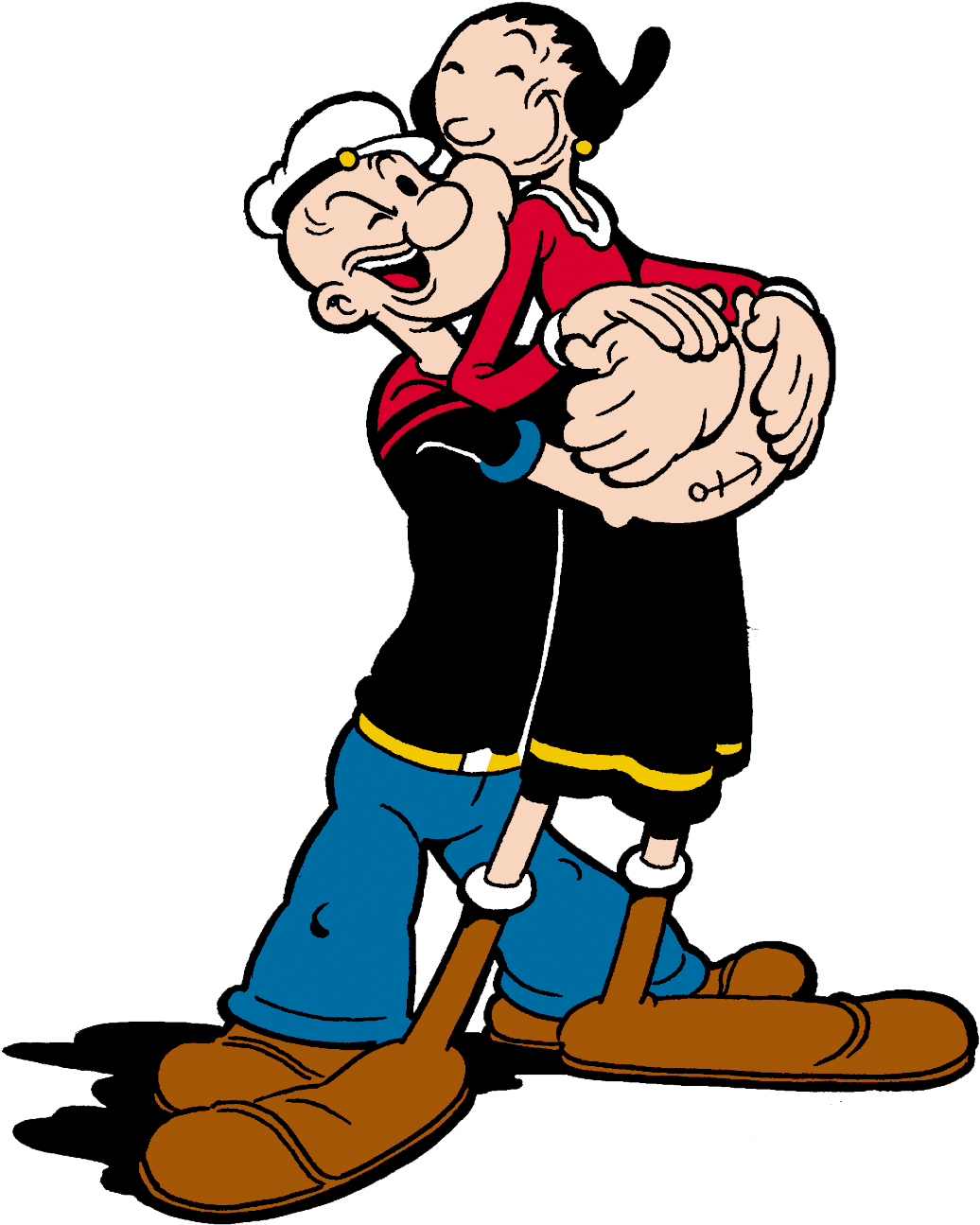 Pics Popeye And Olive I Pad Tablet Mobile Backgrounds - Olivia Palito E Popeye (1068x1327)