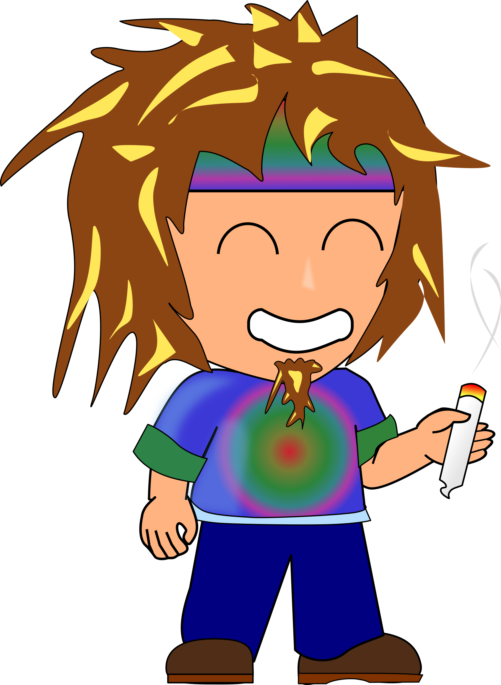 Clip Art Tags - Hippie Png (1757x2400)