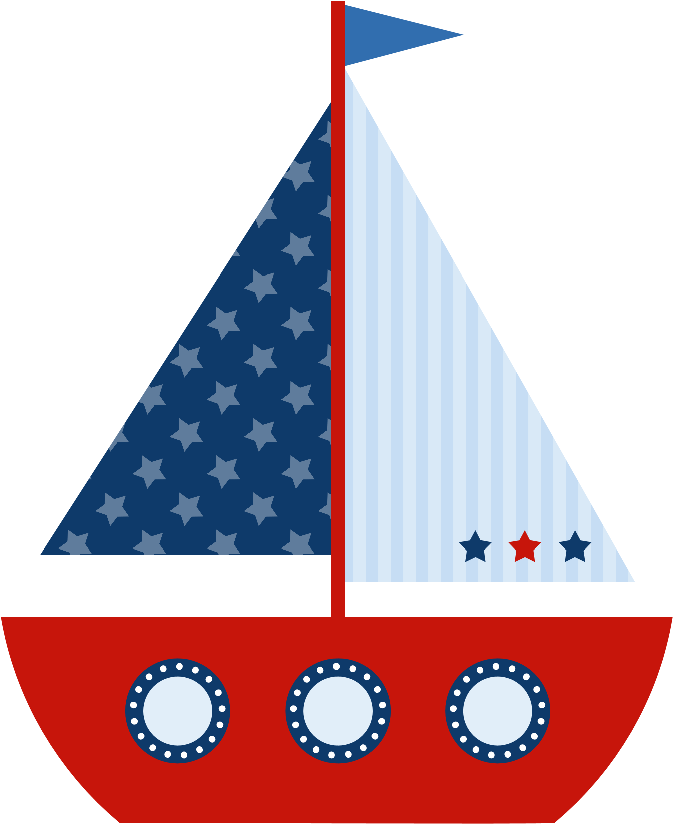 Sailing Ship Clipart Nautical Ship - Sailboat Clipart (1500x1800)