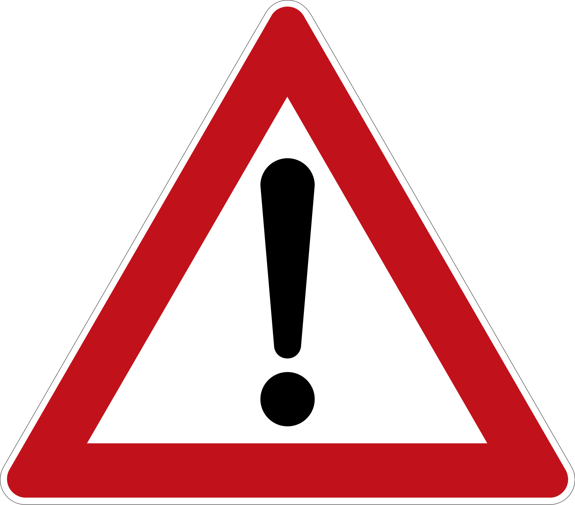 Warning Signs Danger Png (2000x1757)