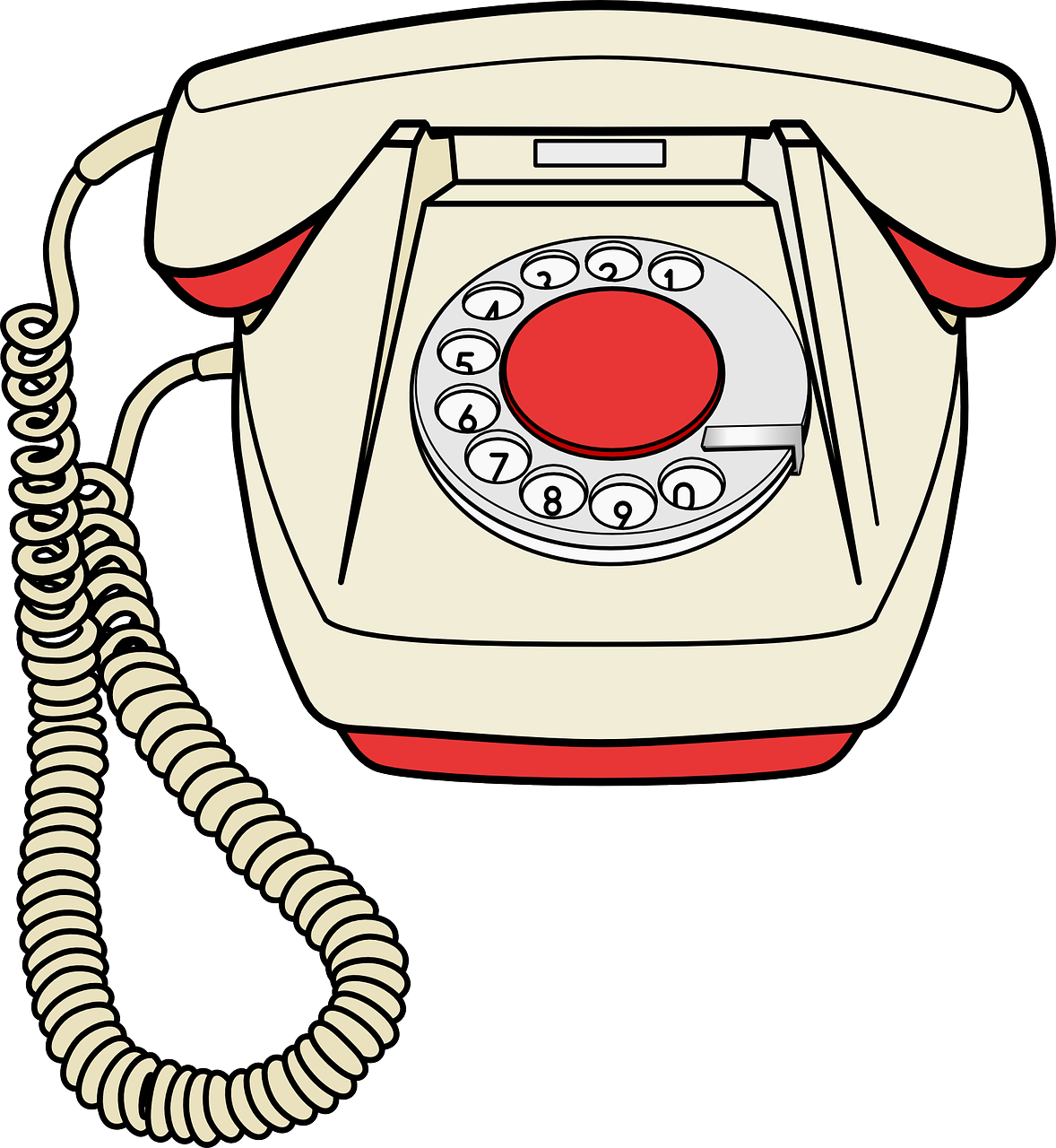 Telephone Clip Art Image - Clip Art (1178x1280)