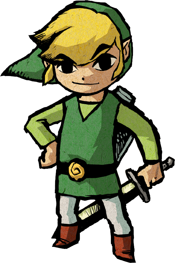Legend Of Zelda - Legend Of Zelda Wind Waker Link (587x879)