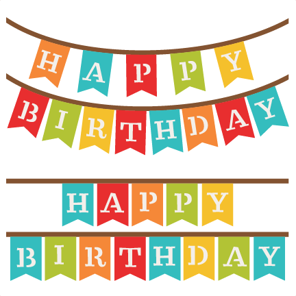Happy Birthday Banners - Transparent Happy Birthday Banner Png (432x432)