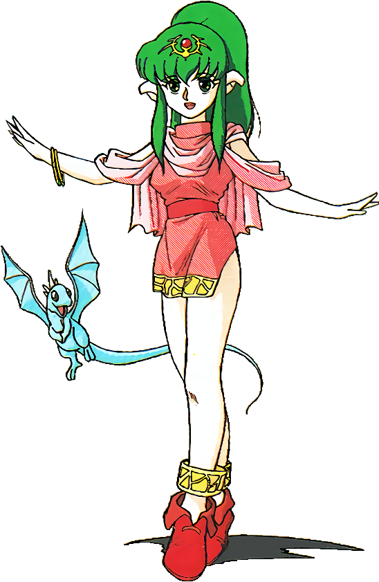 Tiki - Fire Emblem Mystery Of The Emblem Tiki (548x841)